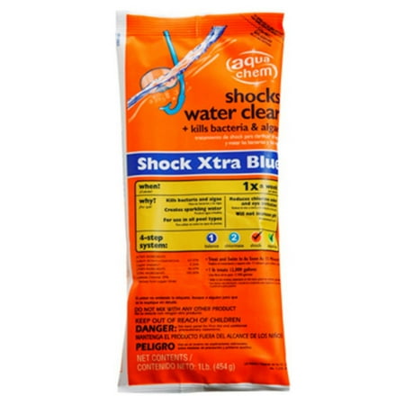 - Aqua Chem Shock Xtra Blue, 5pk