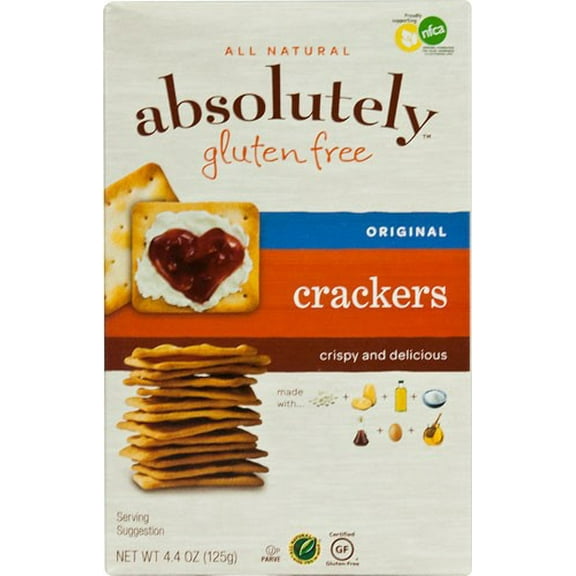 Absolutely Gluten Free Crackers Original 4.4 oz