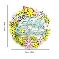 thumbnail image 3 of Adorno Colgante de Madera para Puerta con Un Lindo Conejito de Pascua, 3 of 7