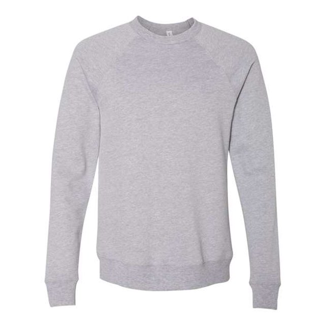 Sudadera con raglán de vellón esponja de Bella+Canvas bella lienzo 3901