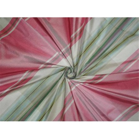 100% PURE SILK TAFFETA FABRIC MULTI COLOR PLAIDS 48quot; width Taf#C51