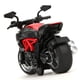 thumbnail image 3 of 1:14 Modelo de motocicleta infantil a escala Juguete retráctil Simulación alta con sonido ligero Motocicleta eléctrica para niños Blanco/Rojo ANGGREK Otros, 3 of 8