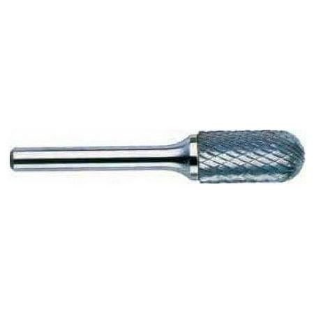 UPC: 0887861118750 | Drill America DULSC14 SC14 3/16  X 5/8  Cylindrical Radius End Carbide Burr 1/4 Shank