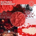 thumbnail image 5 of Pétalos de rosas rojas para una noche romántica - Juego de 3600 pétalos de rosas artificiales de seda falsa para el día de San Valentín - Ideal para noches románticas especiales, 5 of 5