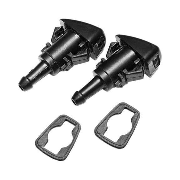 Front Windshield Washer Nozzles Wiper Kit for , , Ram, - Replaces Part Number#: 4805742AB, 5116079AA