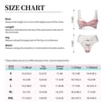 thumbnail image 6 of Wukai Cute Bathtub Women's Bikini Set Two Piece,wimsuit High Waisted V Neck Twist Front Adjustable Spaghetti Straps Bathing Suit-Medium, 6 of 7