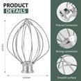 thumbnail image 2 of K45WW Stainless Steel Wire Whip for KitchenAid,Attachment for Kitchen aid 4.5 and 5-Quart Tilt-Head Stand Mixer, 2 of 6