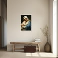 thumbnail image 3 of ZHONGYUTONG Virgin Mary Canvas Wall Art Jesus Mother Painting Prints Catholic Spiritual Pictures Wall Decor for Office Church Prayer Room Framed (12.00" x 18.00"), 3 of 5