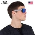 thumbnail image 7 of Oakley OO9248 Corridor Rectangle Shaped Non-Polarized Sunglasses for Men - Includes Official Eyewear Kit - Matte Stonewash Frame with Prizm Sapphire Lens, 7 of 7