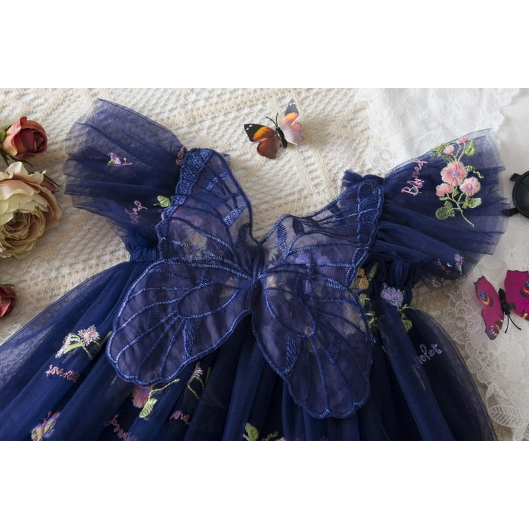 NIEWTR Toddler Baby Girl Fairy Dresses Princess Butterfly Wings Dress Sleeveless Layered Tulle Dress Plush Ball Star Print Cake Dresses(A09-Dark Blue,18-24 Months) - Walmart.com NIEWTR Toddler Baby Girl Fairy Dresses Princess Butterfly Wings Dress Sleeveless Layered Tulle Dress Plush Ball Star Print Cake Dresses(A09-Dark Blue,18-24 Months) - Walmart.com