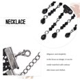 thumbnail image 5 of Gargantilla de encaje negro, collares de borlas con cuentas, gargantilla gótica de flores huecas, accesorios de joyería para mujeres y niñas ER, 5 of 5