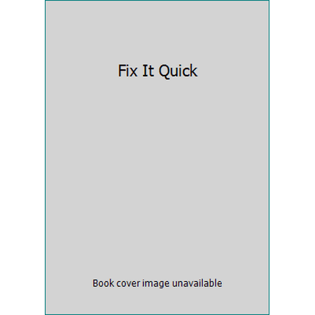 Quick Fixes Cooking for Kids, Used [Hardcover]