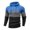 #Blue, variant on DPTALR Men's Color Blocked,Long Sleev,e Hooded Sweatshirt Pullover,Army Green Big and Tall Men XXXL