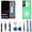Gold, variant on INCELL for Samsung Galaxy S22 Plus Screen Replacement S22Plus 5G LCD Display SM-S906U SM-S906U1 Display Touch Screen Assembly No Fingerprint. (with Green Frame+Back Cover Adhesive+Tools)