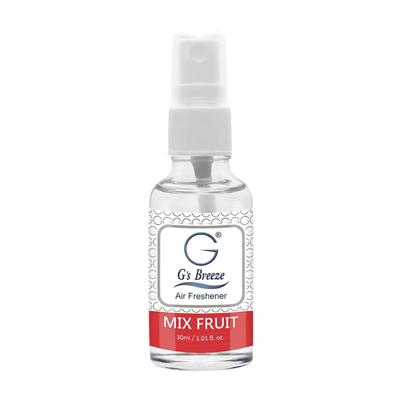 G’s Breeze Mix Fruit Air Spray – Sweet tropical fruit blend for a vibrant, inviting aroma.