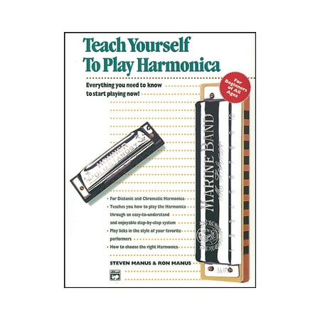Alfred Publishing Company Book Teach Yourself to Play Harmonica