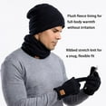 thumbnail image 4 of Ardenknit Winter Set, 3 Piece Set Windproof Knit Hat, Scarf and Gloves, for Cold Weather,Practical winter accessories, 4 of 6
