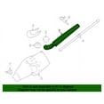 thumbnail image 2 of New Genuine BMW Rear Window Wiper Arm (2016-2023) OE 61627356224, 2 of 10