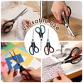 thumbnail image 5 of Scissors Set, 3 Pack Heavy Duty Stainless Scissors, Sewing Supplies Scissors with Sharp Blades and Comfort Grip Handles, Suitable for School, Office and Family Daily Use, 5 of 7