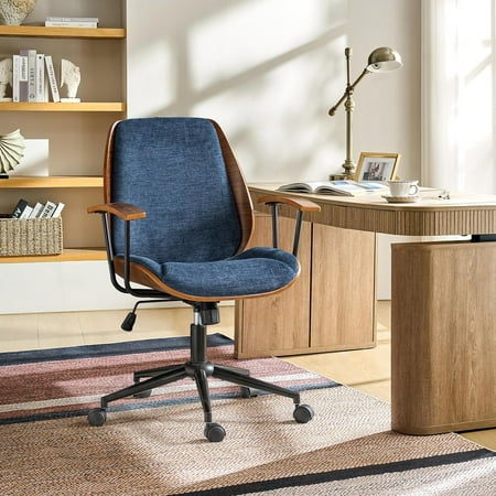 modern office chair with bentwood product