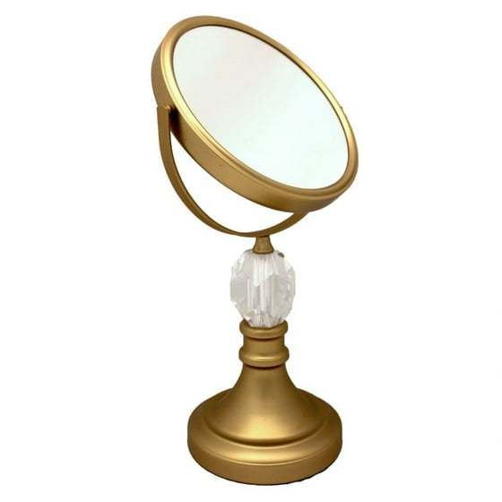 Satin Gold Vanity Mirror