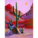 thumbnail image 1 of Pintura de diamante (DB5342) 5D DIY Square Desert Cactus Rhinestone Crafts 20X30cm Hugtrwg Para estrenar, 1 of 1
