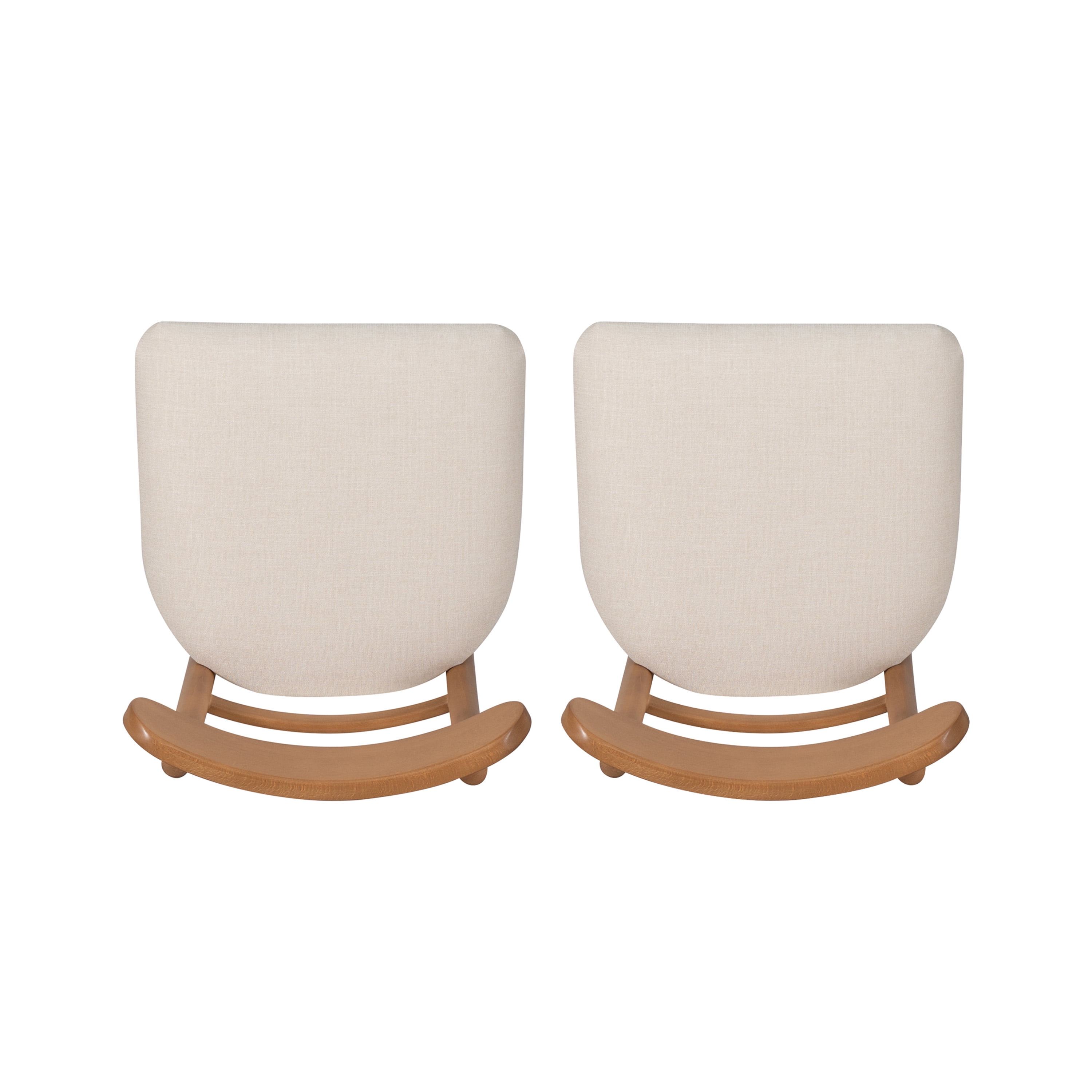 Linon Tuttle Chair Brown Gray Set Of 2