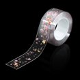 thumbnail image 3 of sunsanly Adhesive Tape Waterproof Transparent Flower Print Cuttable Sealing Corners Seams Caulk Tape Flexible Corner Sealant Tape, 3 of 7