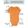 thumbnail image 2 of Honest Baby Clothing Baby Boy or Girl Gender Neutral Organic Cotton Short Sleeve Bodysuit, (Newborn-24 Months), 2 of 5