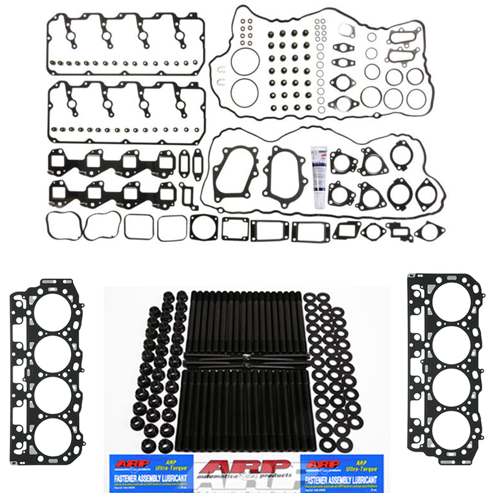 ARP Stud Kit w/Mahle Head Gasket Set & Grade 'C' Head Gaskets Duramax