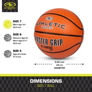 Athletic Works Size 7 Master Grip Basketball for Players 12 Years and Up
