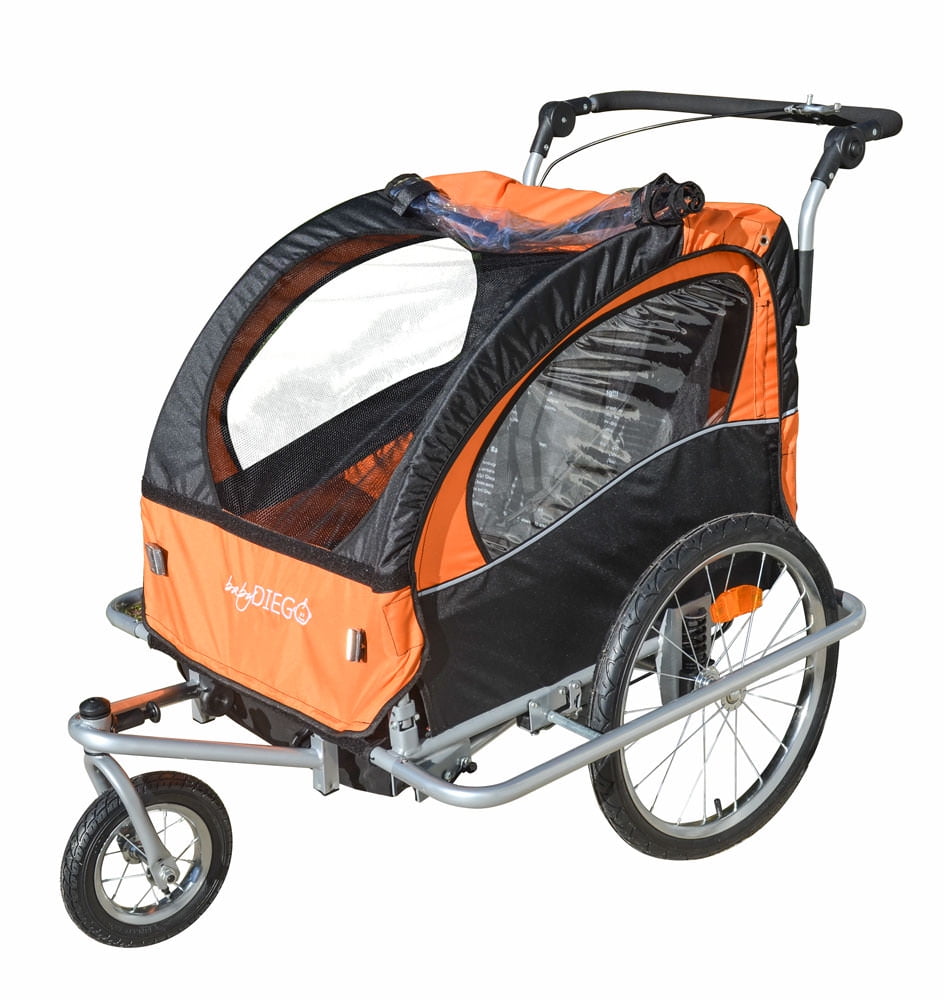 2 in 1 bicycle trailer & jogger