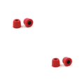 thumbnail image 3 of bedienty 6 Paires de Coussinets d'Oreille Eaps Portables Embouts de Poche Réutilisables Bouchons d'Oreilles de Remplacement pour Casque Fournitures pour Casque Rouge 2Ensemble, 3 of 6