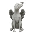 thumbnail image 1 of Figura Lápida Ángel Perro Gato Moderno Creativo Del Césped Patio Trasero Likrtyny, 1 of 9