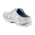 thumbnail image 3 of Vionic 23Walk Mule Women's Clogs & Mules White Silver Leather Size 6 W, 3 of 8
