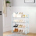 thumbnail image 6 of Antqov Shoe Rack, 4-Tier Shoe Organizer Shelf Storage Space Saving Free Standing Shoe Shelves for Entryway Closet Doorway Supplies, 6 of 6