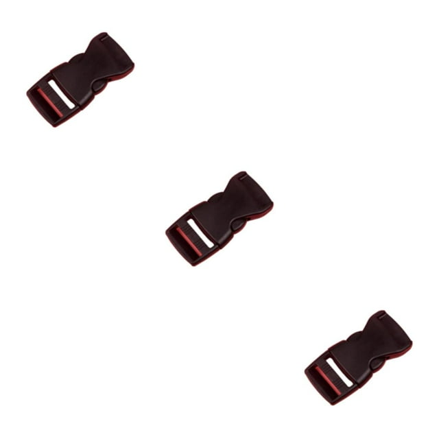 Guardoinrt 10pack/lot Versatile Release Buckle Strap Making Life Easier One Click At Time black 3Set