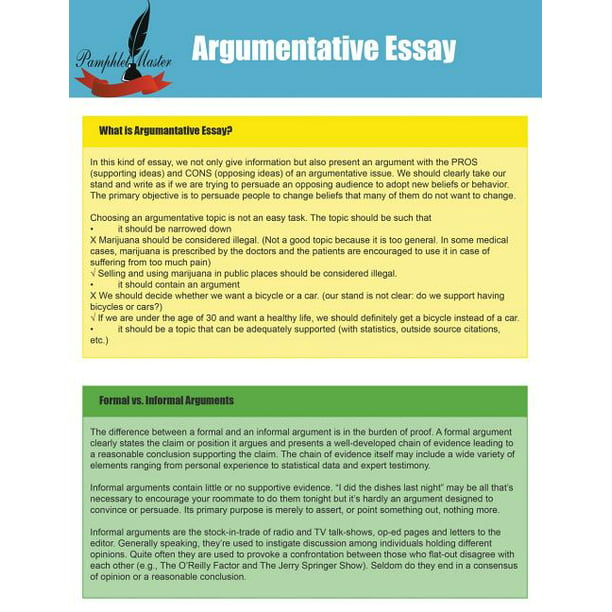 argumentative essay with citations