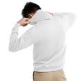 thumbnail image 2 of Sudadera con capucha Hanes EcoSmart Pullover Blanca para Hombre, 2 of 6