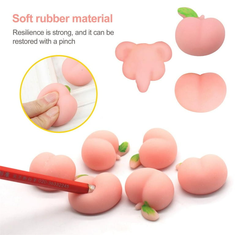 Cute Carrot Fruit Squeeze Squishies Toys Soft Squishy Toys Slow Rising  Fruit Anti-stress Lovely Squeeze Toys Stress Reliever for Kids and Adults