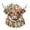 C, variant on 3D Highland Cow Patchwork DIY Kit Layered Art Mesh Fabric Floral Craft Kit for Adults Beginners Home Wall Door Decor