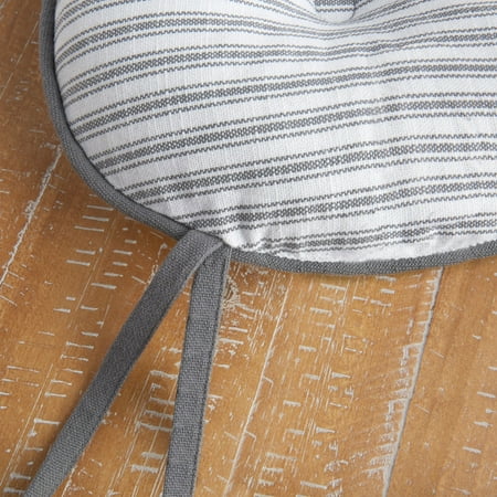 Better Homes & Gardens Georgia Plaid Chair Cushion, Grey - Walmart.com