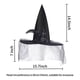 thumbnail image 3 of Sombrero de bruja negro JUSTOTRY para Fiesta de Disfraces y Halloween, 3 of 3