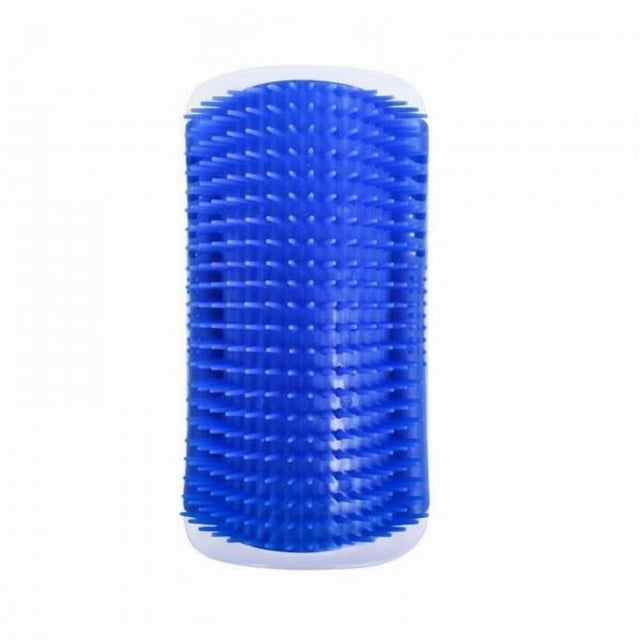 Cepillo De Esquina De Pared 3x Reduce La Caída Del Pelo Cepillo De Auto-aseo Para Gatos Con Bolsa De Hierba Gatera Cepillo De Auto-aseo Para Gatos Azul Pequeño 3 piezas
