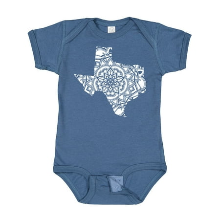 

Inktastic Texas Silhouette Mandala Gift Baby Boy or Baby Girl Bodysuit