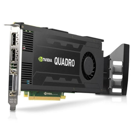 Refurbished NVIDIA Quadro K4200 4GB GDDR5 256-bit PCI Express 2.0 x16 Full Height Video Card with Rear