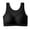Black, variant on Soft No Show Bras for Women Solid Color Bra Sport Bras Wireless Comfortable Full Coverage Seamless Daily Second-skin Feel Push Up Bra Stretchy Casual Plus Size Bras Breathable Bras