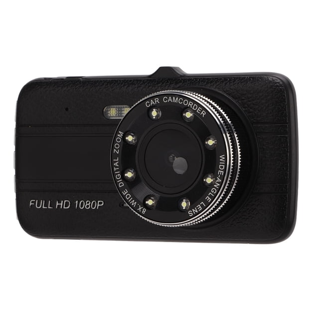 DVR para automóvil ANGGREK con lente dual 170° 1080P Pantalla LTPS 4 pulgadas