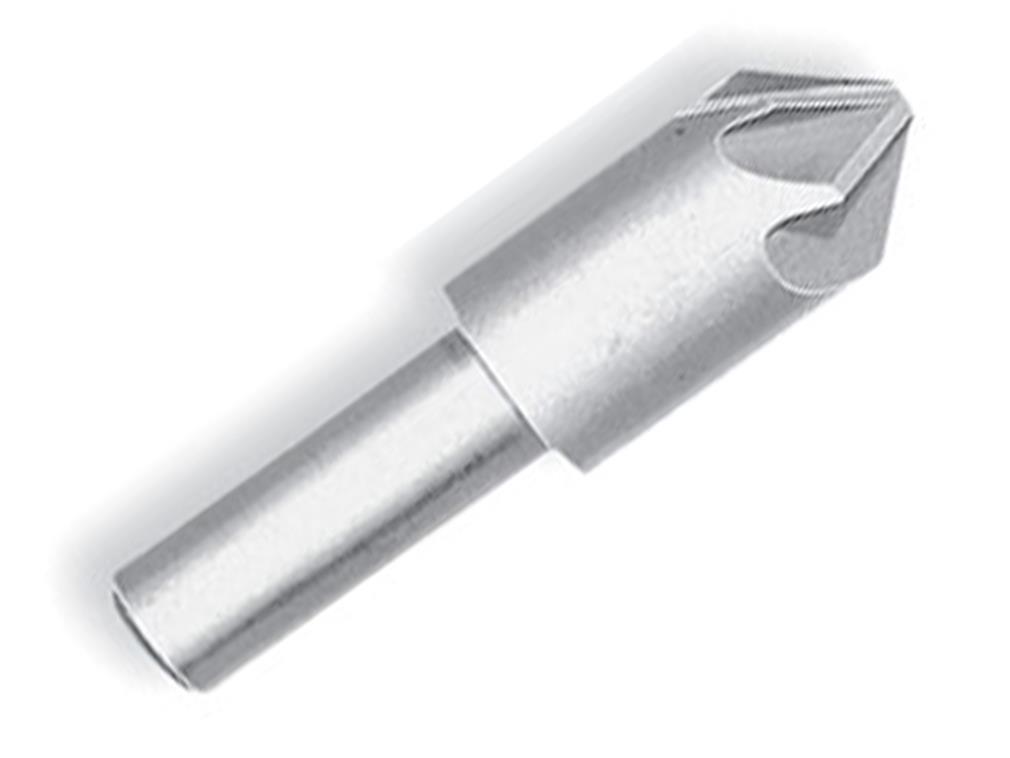 Shars 5-Piece 60 Degree HSS Single Flute Countersink Set – 1 Flute, New