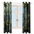 thumbnail image 3 of Waterfall Blackout Curtains for Bedroom Curtains Insulated Room Darkening Window Drapes for Living Room, 3 of 7